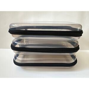 Set of 3 Target Hard Sided Zipper Case - Gray